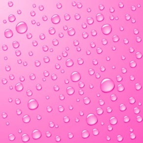 Nine Shades of Pink Recolored Raindrops Wallpaper